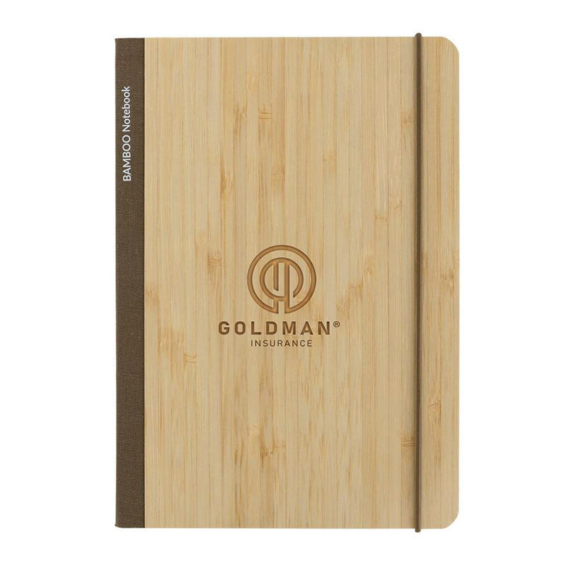 Bamboo A5 notebook
